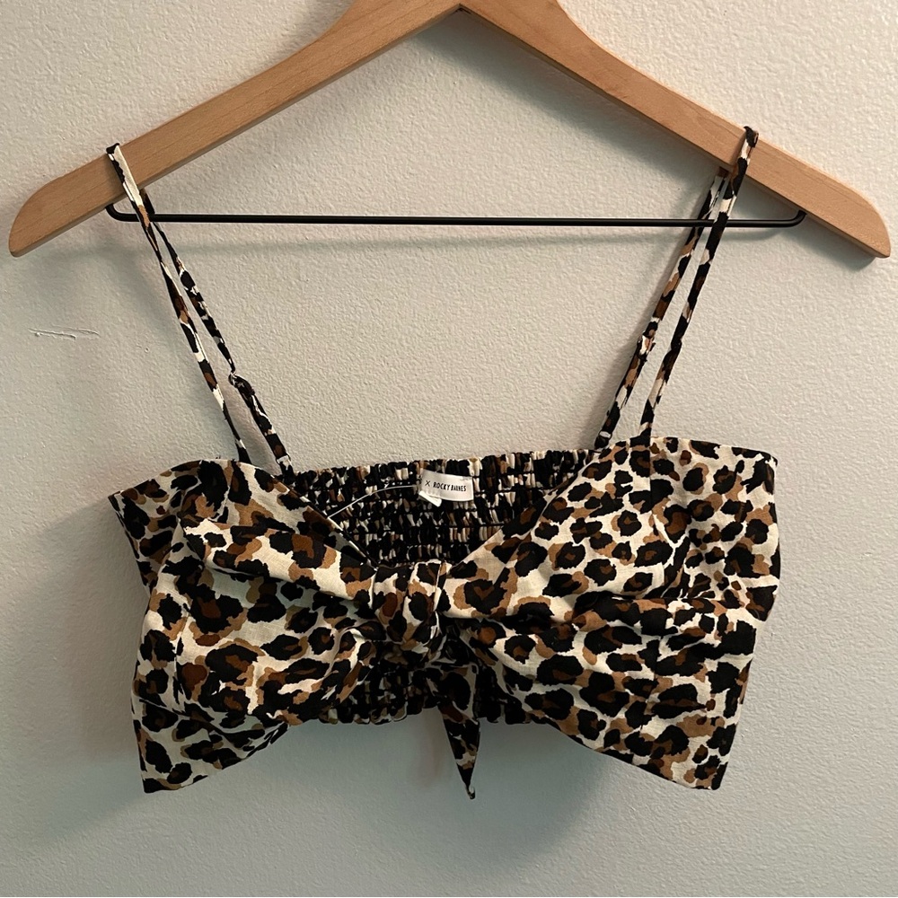 Express x Rocky Barnes Bandeau Top - Picture 1 of 4